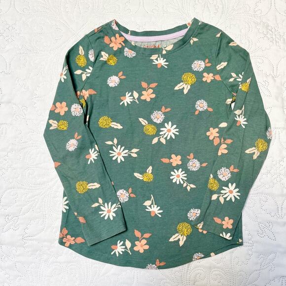 Cat & Jack Floral Shirt Size 6 - Picture 2 of 4